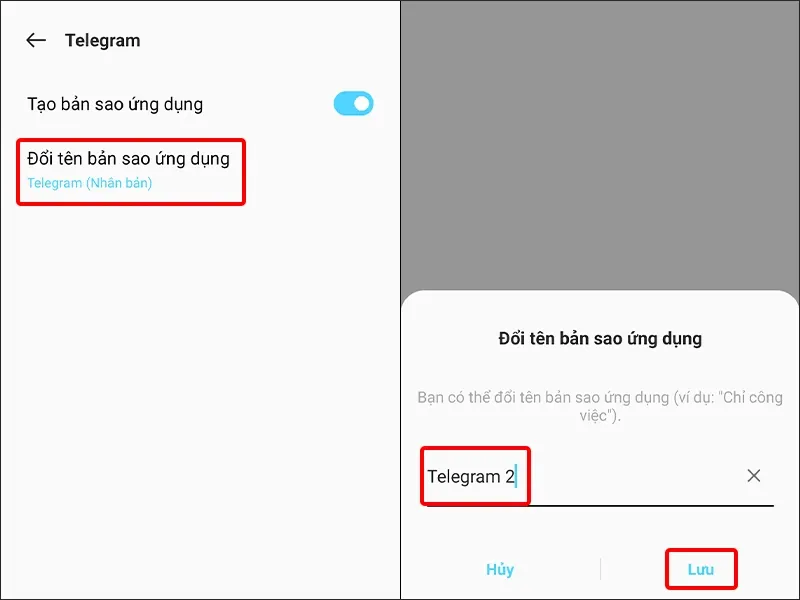 Cách sử dụng cùng lúc hai tài khoản Telegram trên điện thoại Android