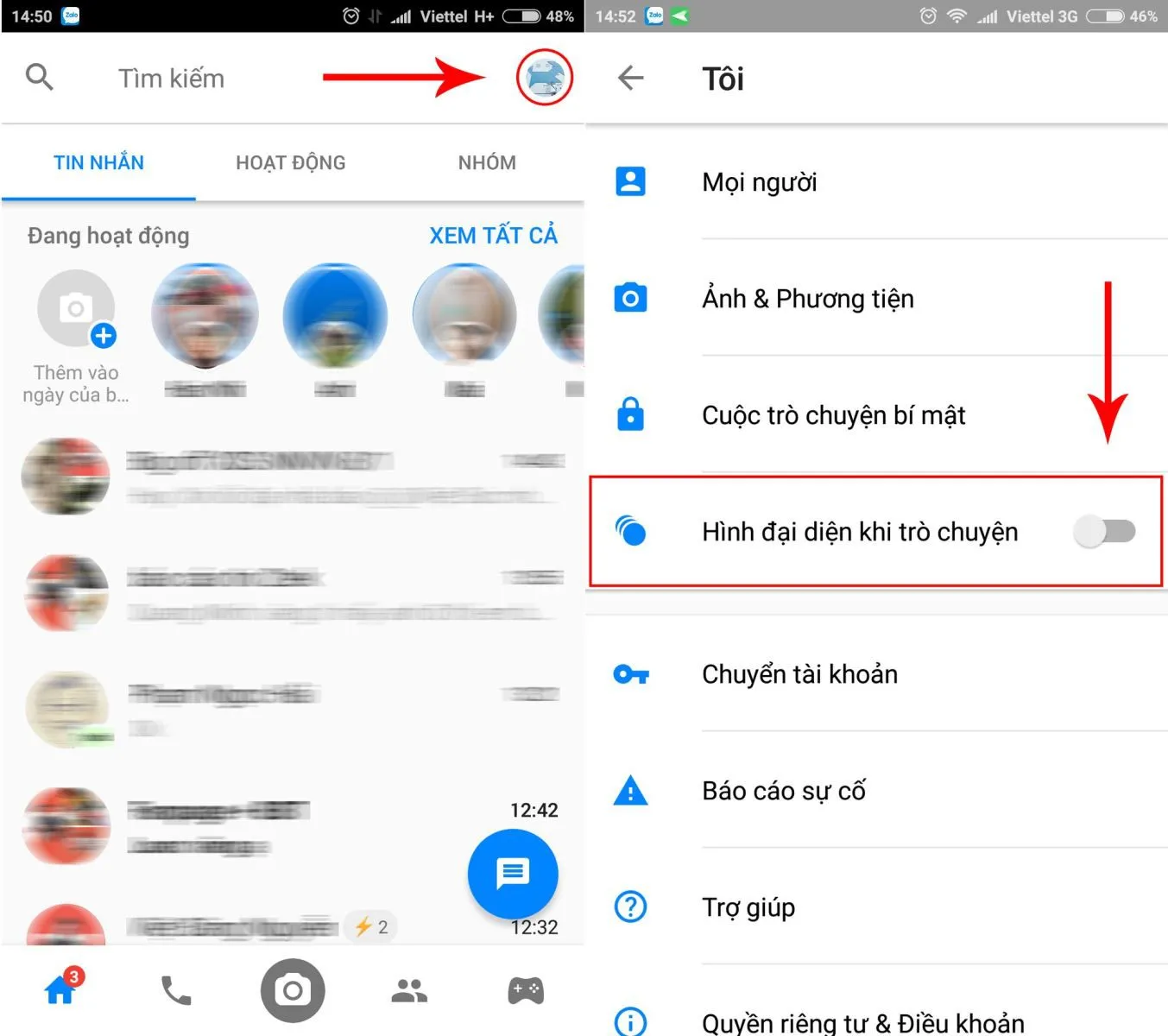 Cách sử dụng Facebook Messenger để điện thoại không bị giật, lag