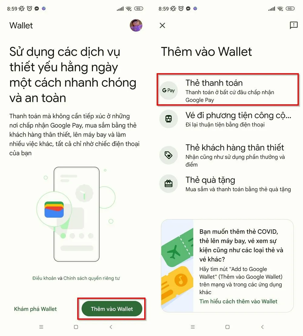 Cách sử dụng Google Wallet – Thanh toán không chạm trên điện thoại vô cùng tiện lợi