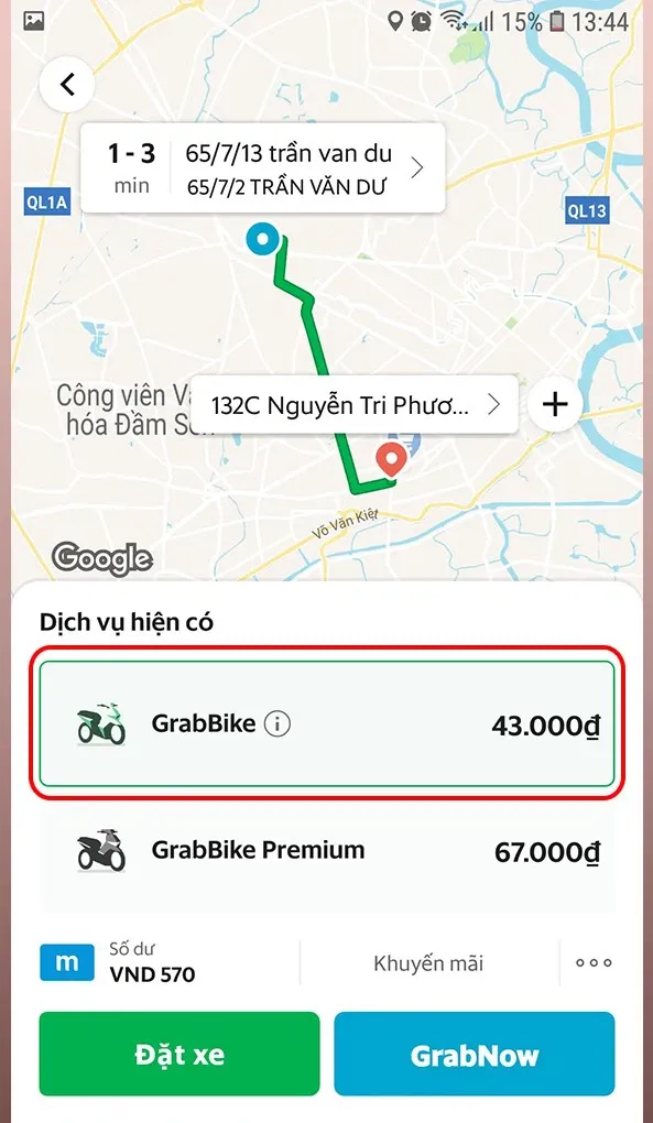 Cách sử dụng Grab để đặt xe và đồ ăn dễ dàng chỉ với vài bước đơn giản