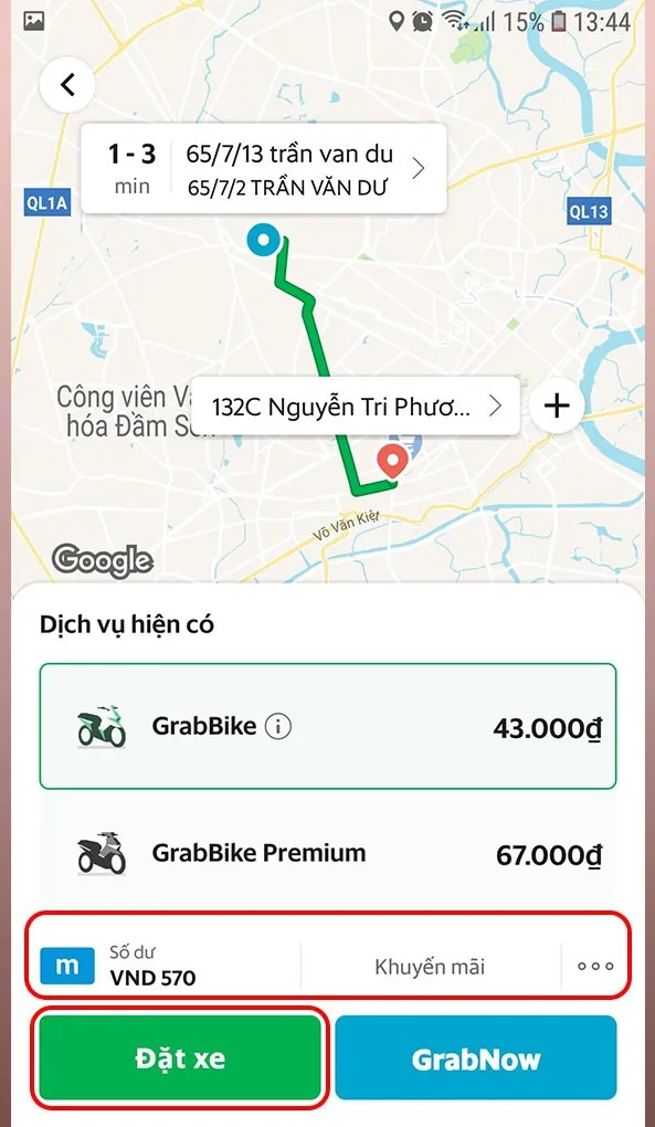 Cách sử dụng Grab để đặt xe và đồ ăn dễ dàng chỉ với vài bước đơn giản