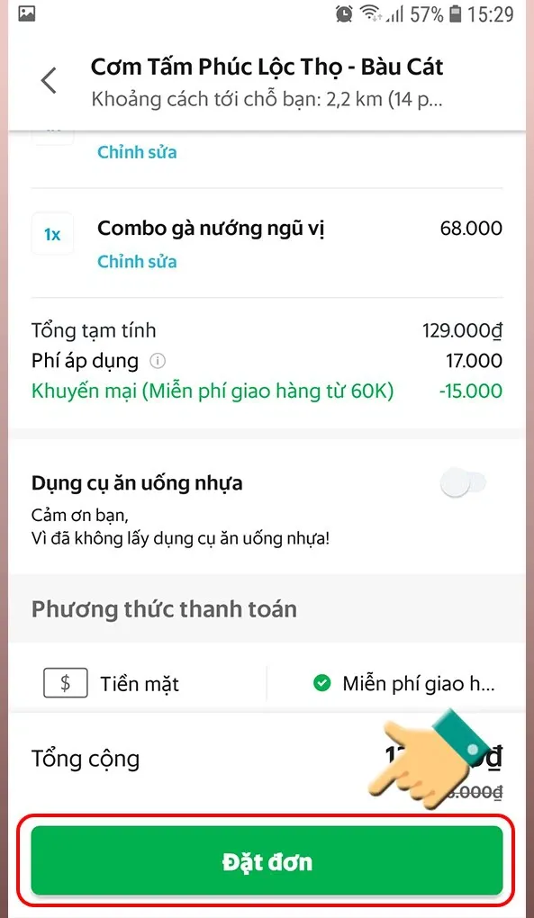 Cách sử dụng Grab để đặt xe và đồ ăn dễ dàng chỉ với vài bước đơn giản