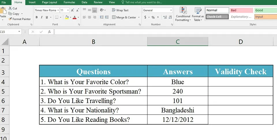 Cách sử dụng hàm ISTEXT trong Excel