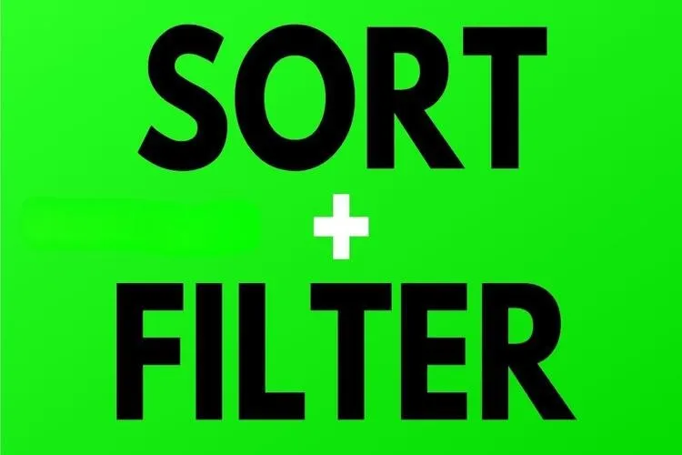 Cách sử dụng hàm kết hợp SORT và FILTER trong Google Sheet dễ hiểu, chi tiết