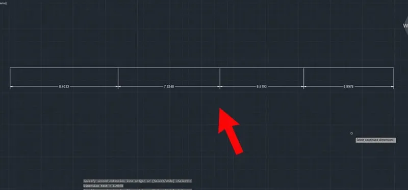 Cách sử dụng lệnh DIM liên tục trong CAD chuẩn dân thiết kế 2023
