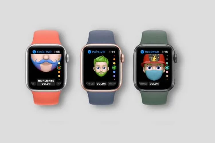 Cách sử dụng Memoji trên watchOS 7