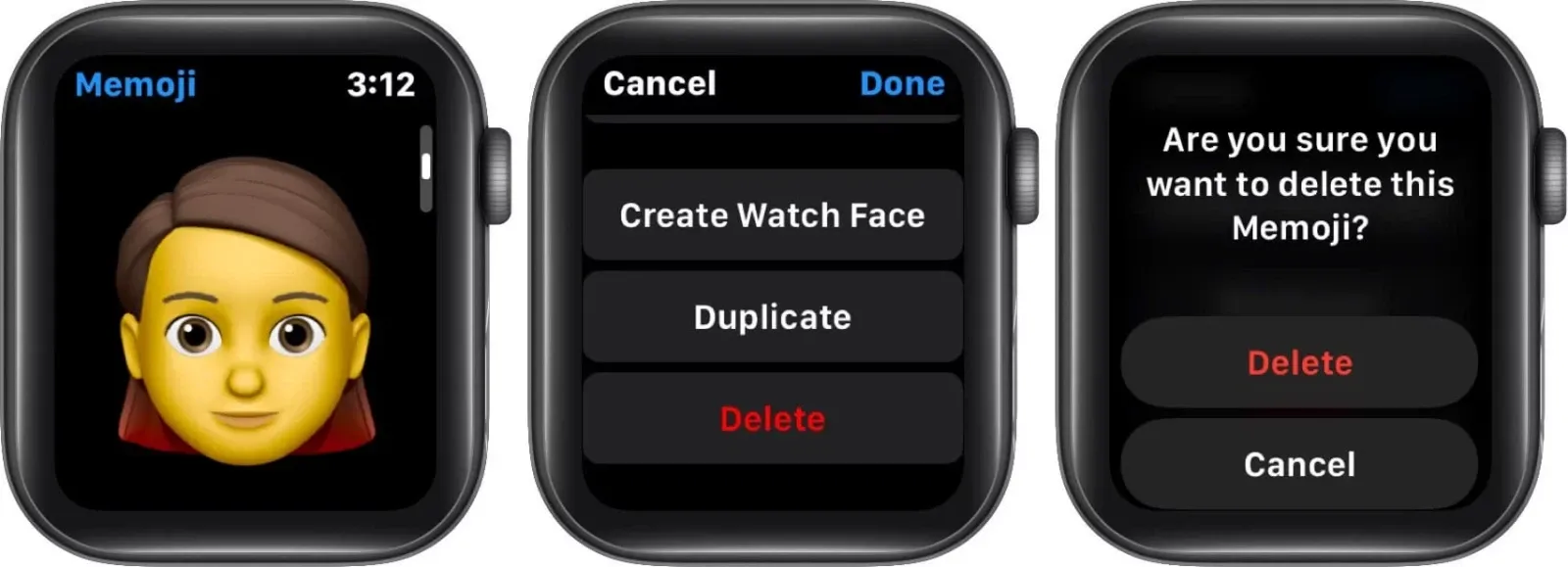 Cách sử dụng Memoji trên watchOS 7