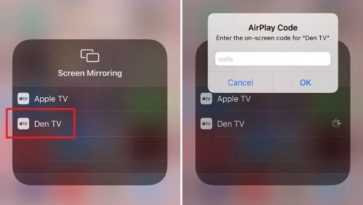 Cách sử dụng phản chiếu màn hình của iPhone xem TV nét căng