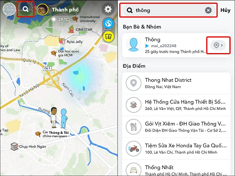 Cách sử dụng Snap Map trên Snapchat cực nhanh