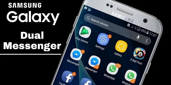 Cách sử dụng song song hai tài khoản Facebook, Messenger cho dòng smartphone Samsung