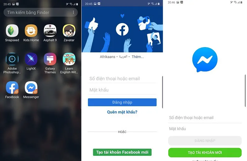 Cách sử dụng song song hai tài khoản Facebook, Messenger cho dòng smartphone Samsung