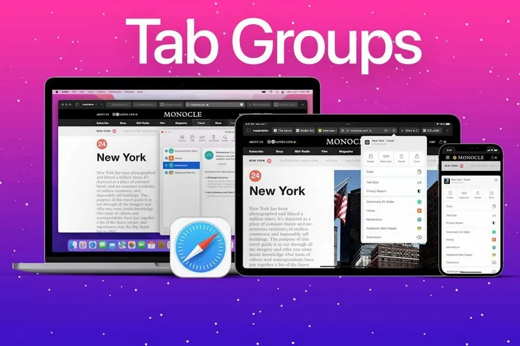 Cách sử dụng Tab Groups Safari trên máy Mac