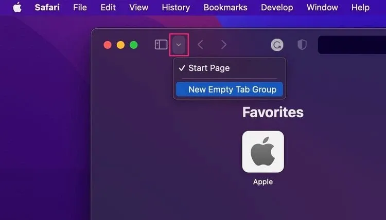 Cách sử dụng Tab Groups Safari trên máy Mac