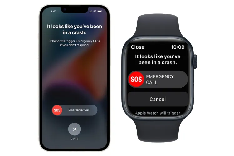 Cách sử dụng tính năng Cảnh báo va chạm trên iPhone 14 và Apple Watch 8