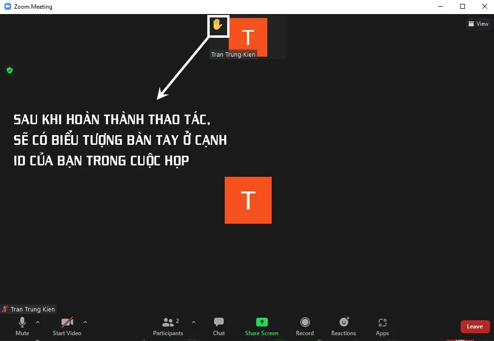 Cách sử dụng tính năng giơ tay trên Zoom cực kỳ đơn giản