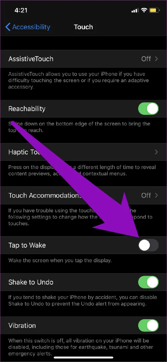 Cách sử dụng tính năng Tap to Wake trên iPhone