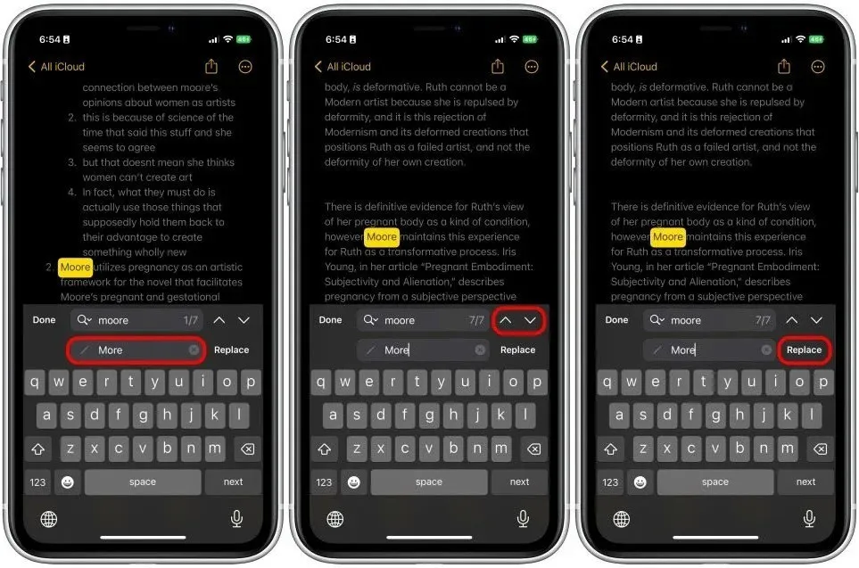 Cách sử dụng tính năng Tìm và thay thế trong ứng dụng Ghi chú trên iPhone không phải ai cũng biết