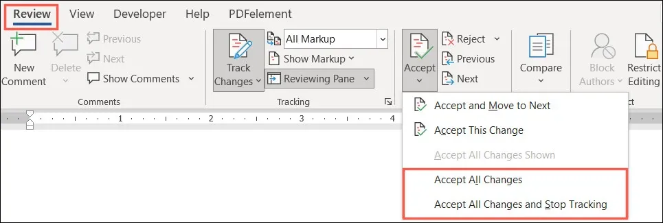 Cách sử dụng tính năng Track Changes trong Word đơn giản