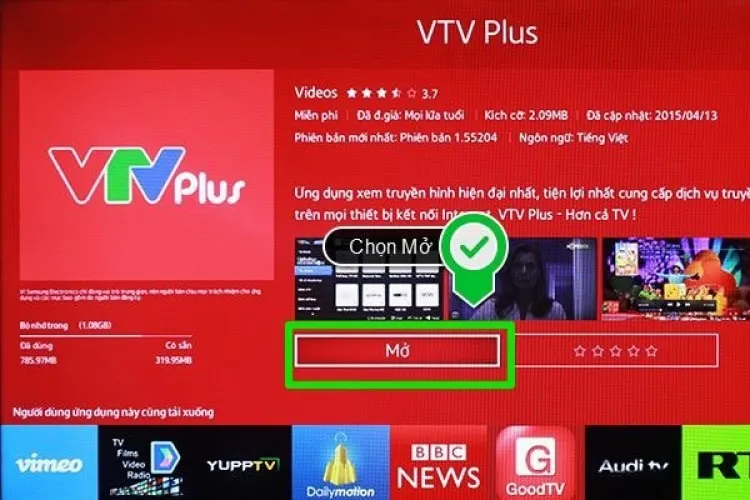 Cách sử dụng VTV Plus chi tiết trên Smart tivi giúp bạn khám phá nhiều chương trình mới