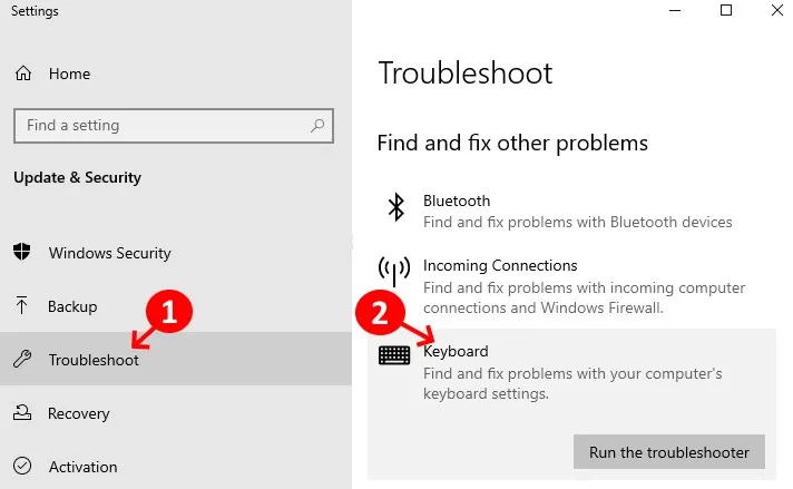 Cách sửa lỗi các shortcut không hoạt động trên Windows 10 không cần phần mềm