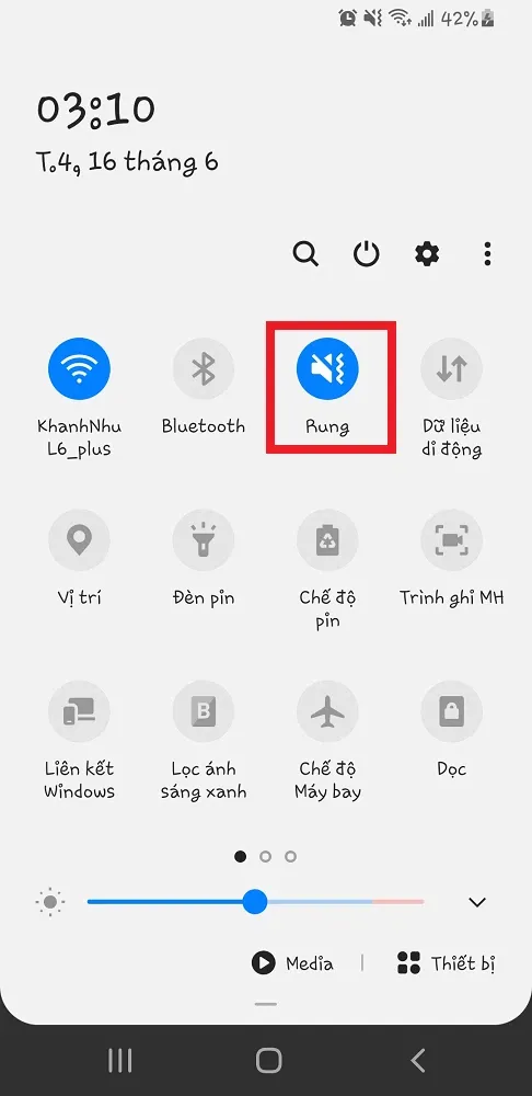 Cách sửa lỗi điện thoại Android mất chế độ rung