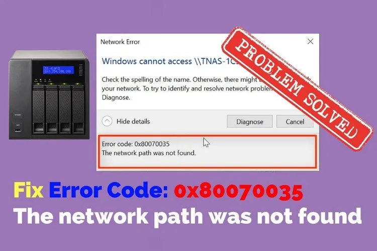 Cách sửa lỗi The Network Path Not Found trên Windows 10