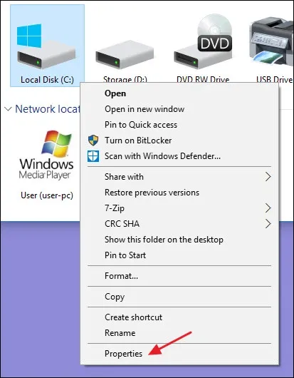 Cách sửa lỗi “The Parameter is Incorrect” trên Windows 10