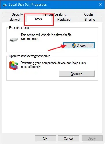 Cách sửa lỗi “The Parameter is Incorrect” trên Windows 10