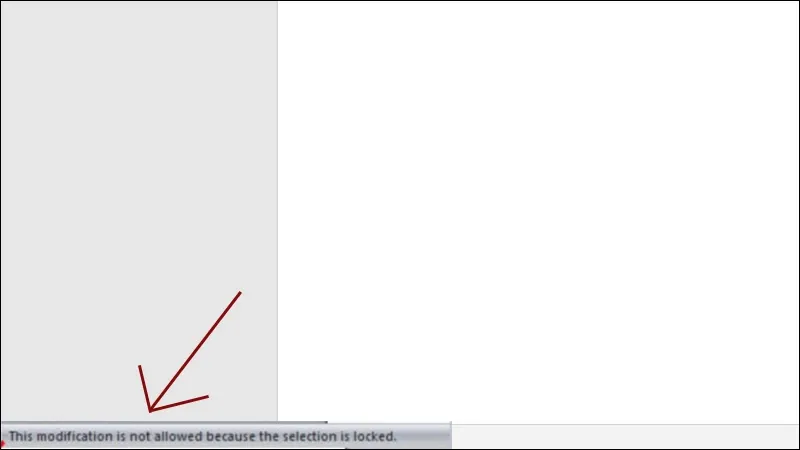 Cách sửa lỗi The selection is locked trong Word đơn giản tại nhà
