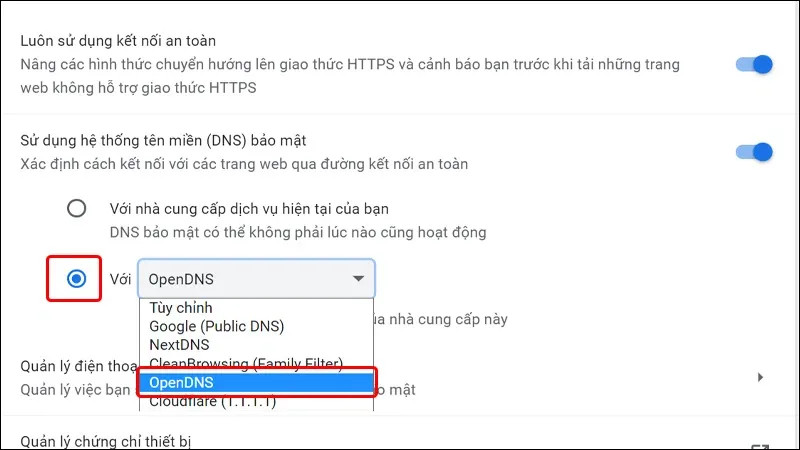 Cách sửa lỗi “This site can’t provide a secure connection” trên trình duyệt Chrome