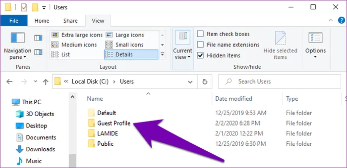 Cách sửa lỗi User profile cannot be loaded trên Windows 10