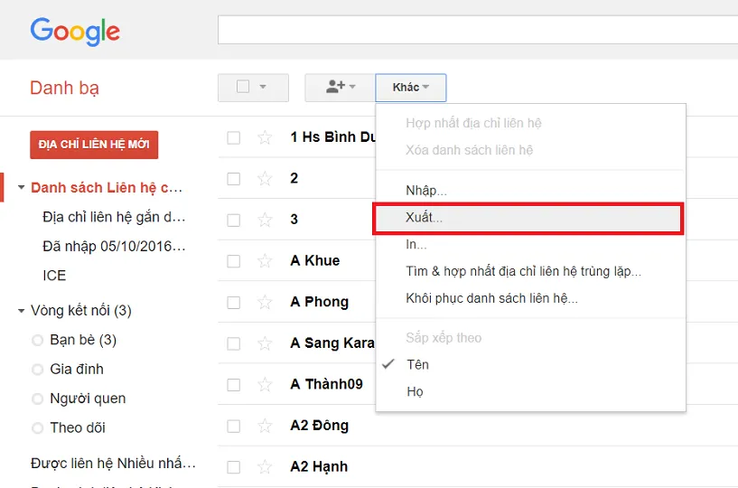 Cách tải danh bạ từ gmail về máy tính đơn giản như trở bàn tay