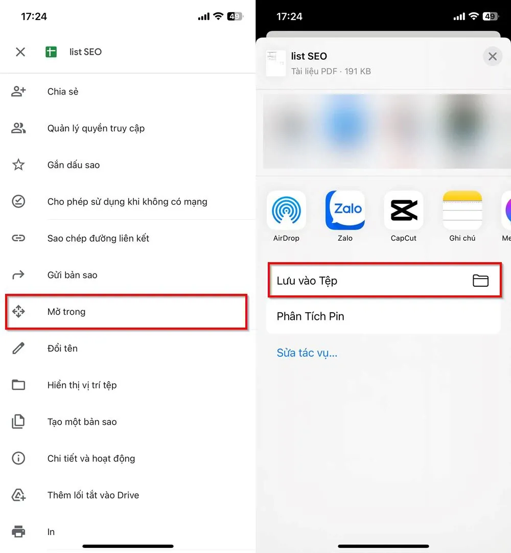 Cách tải file trên Google Drive xuống iPhone vô cùng đơn giản mà ai cũng có thể thực hiện được