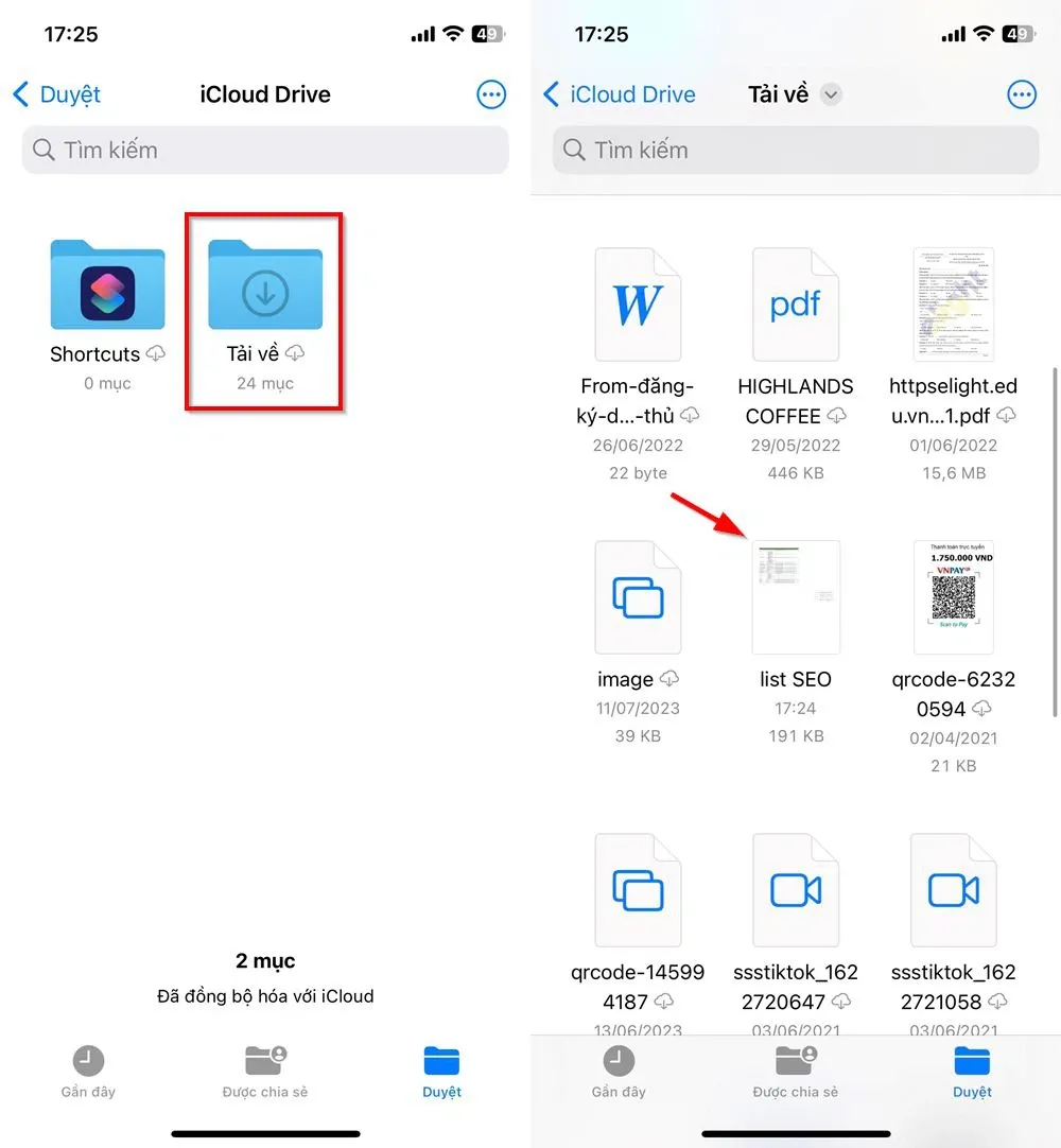 Cách tải file trên Google Drive xuống iPhone vô cùng đơn giản mà ai cũng có thể thực hiện được