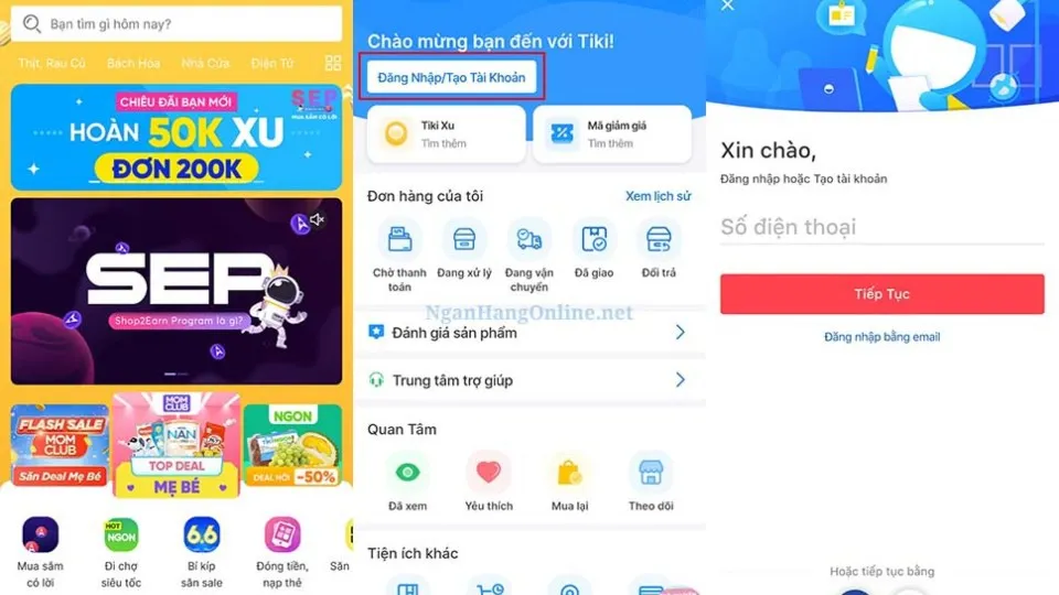 Cách tải Tiki trên điện thoại Android, IOS miễn phí và nhanh chóng mới nhất 2024