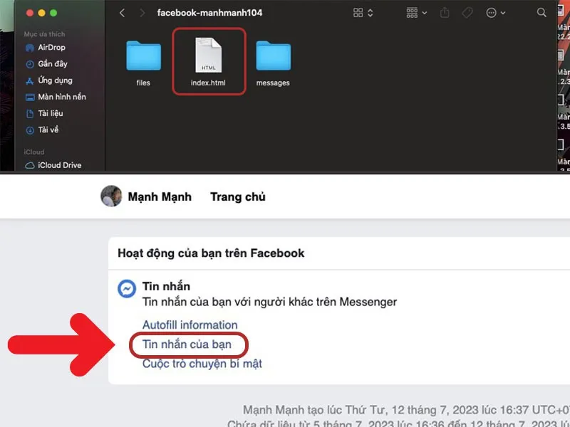 Cách tải tin nhắn trên Messenger dễ dàng, giúp bạn lưu trữ các thông tin quan trọng