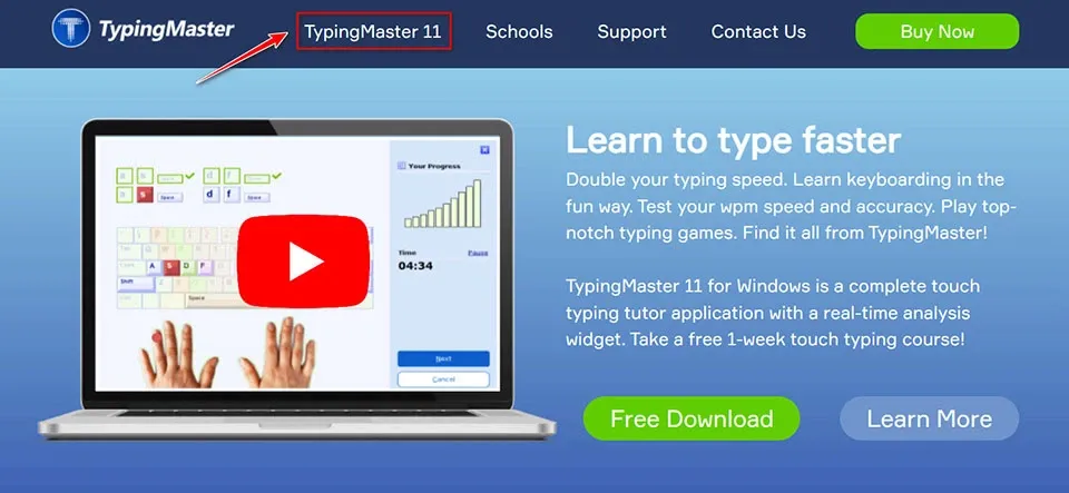 Cách tải Typing Master: Phần mềm luyện gõ 10 ngón tốt nhất cho máy tính Windows