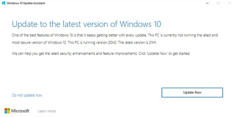 Cách tải và cài đặt bản cập nhật Windows 10 May 2021 Update