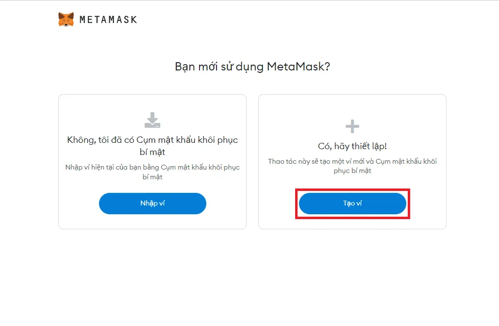 Cách tải và đăng ký tài khoản sử dụng ví Metamask cực đơn giản