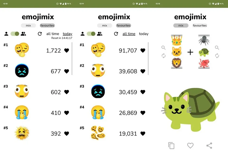 Cách tải và sử dụng Emojimix để kết hợp hai biểu tượng cảm xúc thành một