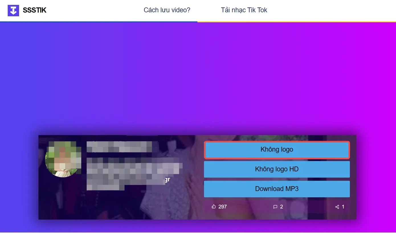 Cách tải video Tiktok không logo mới nhất 2024 trên điện thoại và máy tính