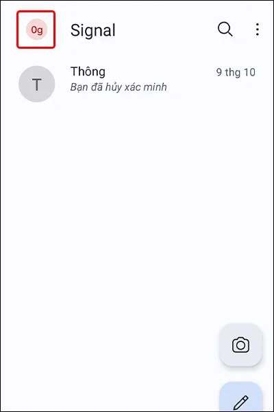 Cách tăng cường tính bảo mật khi chuyển khoản thanh toán trên Signal bằng điện thoại Android