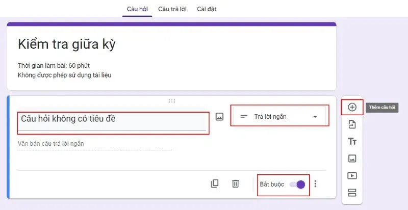 Cách tạo bài kiểm tra trên Google Form và xem kết quả phản hồi