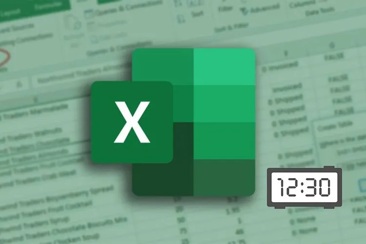 Cách tạo đồng hồ điện tử trong Excel vô cùng thú vị