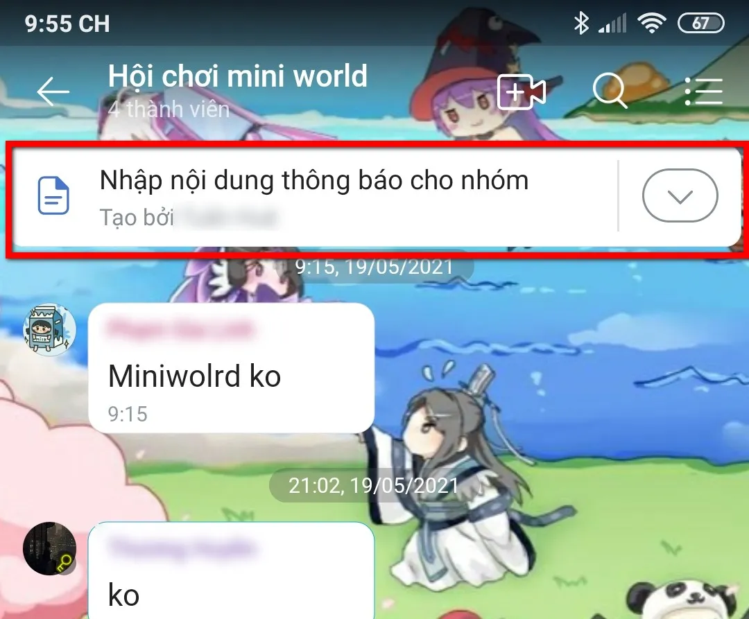 Cách tạo ghi chú cho nhóm chat Zalo không phải ai cũng biết