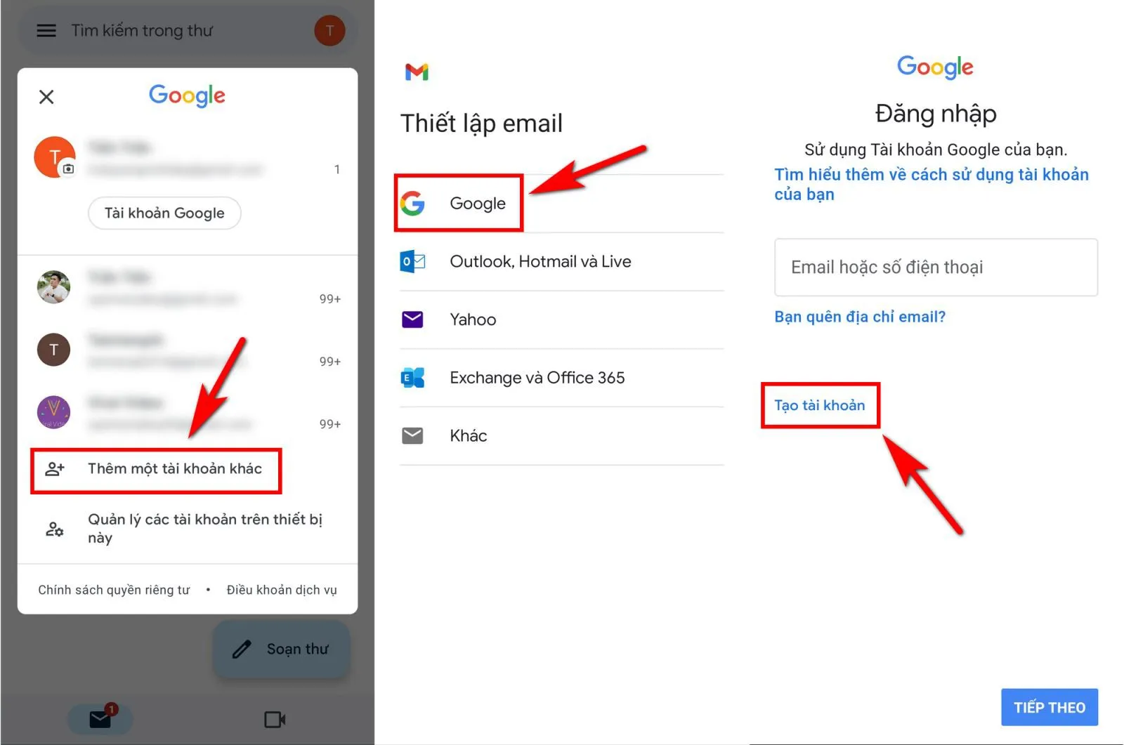 Cách tạo Gmail trên điện thoại mới nhất 2024, đầy đủ và chi tiết cho người dùng mới