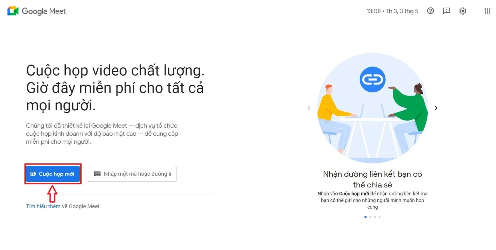 Cách tạo Google Meet cực nhanh và dễ dàng