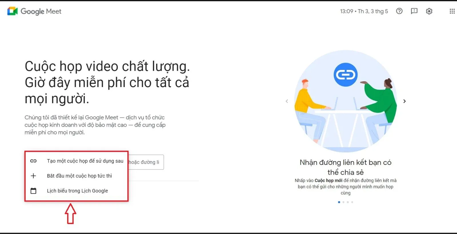 Cách tạo Google Meet cực nhanh và dễ dàng