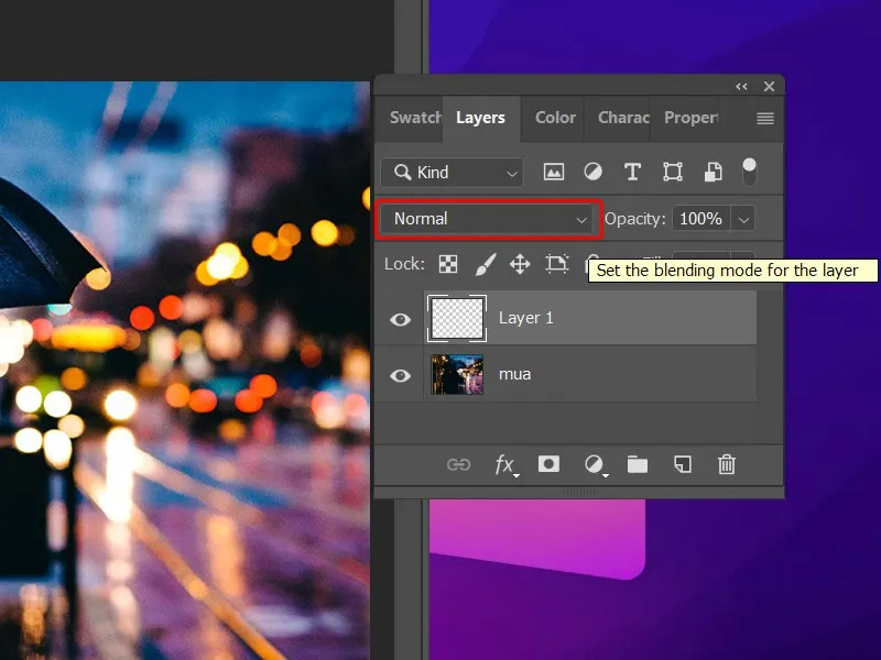 Cách tạo hiệu ứng mưa rơi trong Photoshop vô cùng dễ dàng