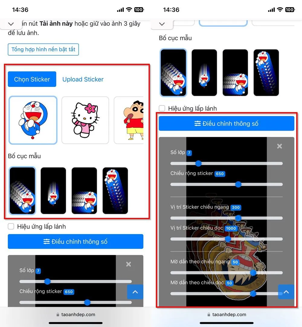 Cách tạo hình nền sticker với hiệu ứng phát sáng trên iPhone cực độc đáo, ấn tượng